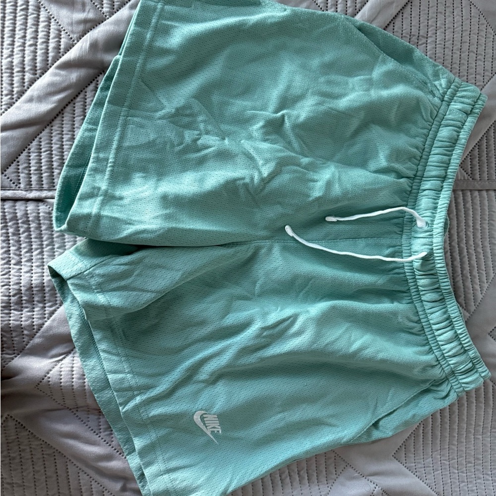 Nike Mint Green Sports Shorts